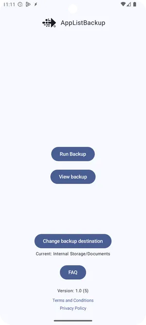 AppListBackup